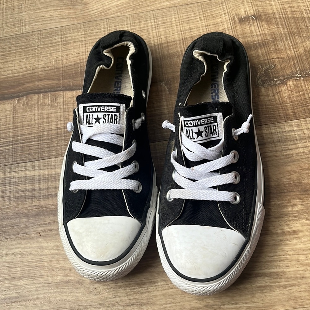 Slide-on, Back Stretch Converse All Star Sneakers Size 6